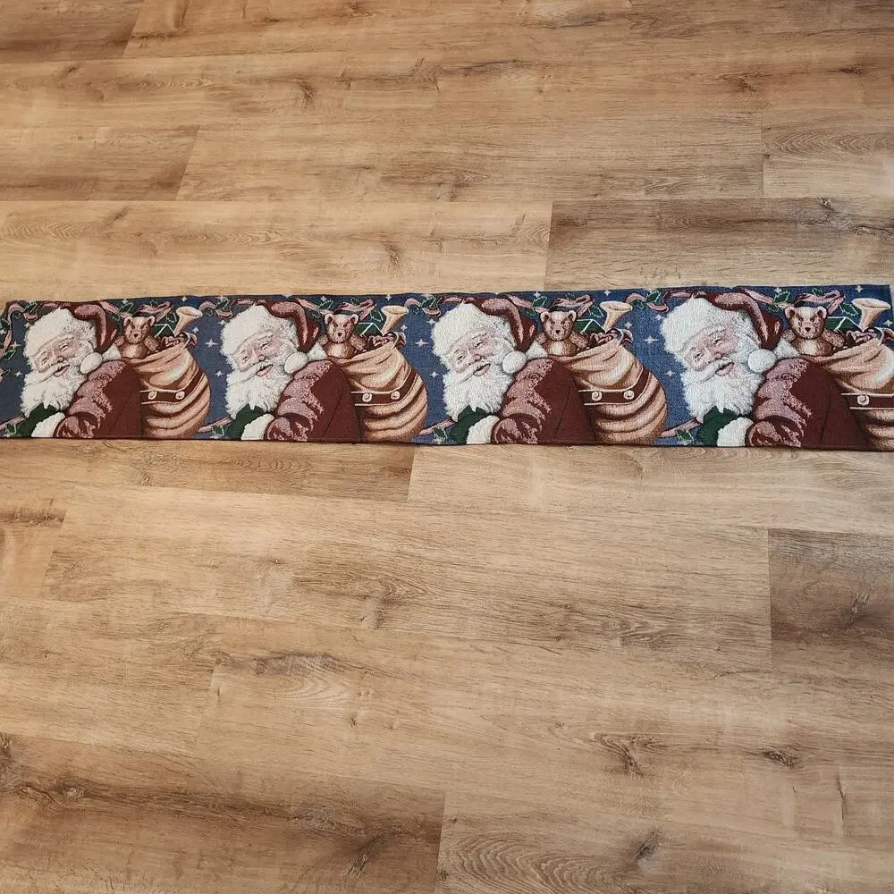 SANTA Tapestry Christmas Table Runner 67